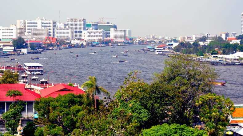 Chao Phraya River in Bangkok