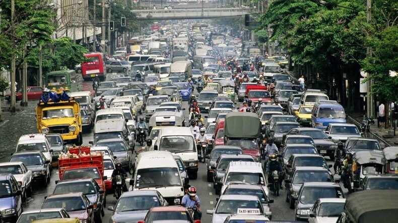 Traffic in Thailand