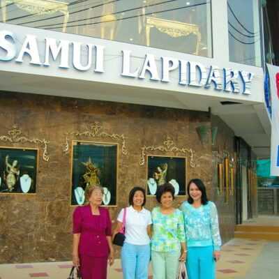 Samui Lapidary Jewelry Store on Samui