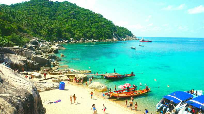 Mango Beach on Ko Tao Island