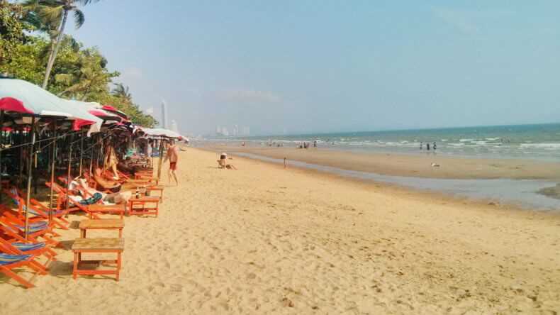 Jomtien Beach in Pattaya