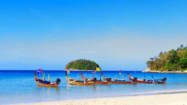 Kata Beach on Phuket Island