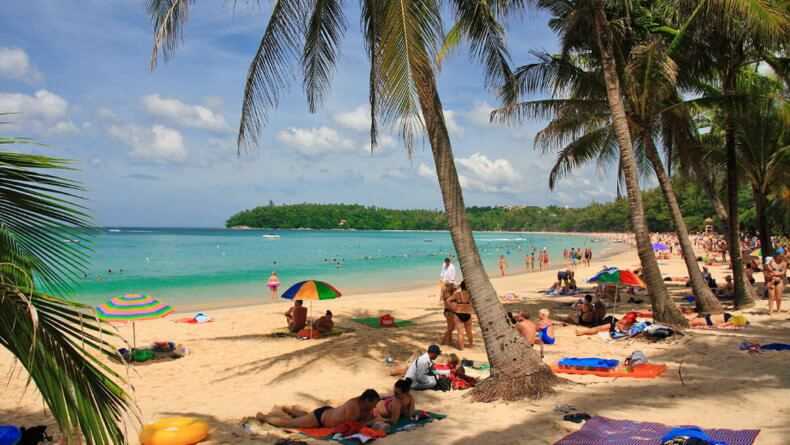 Kata Beach on Phuket Island