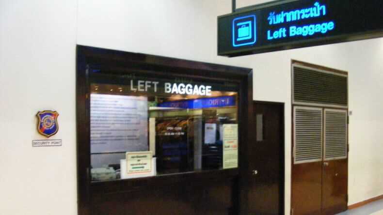 Don Muang Airport Locker in Bangkok