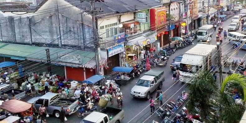 Downtown Market in Phuket