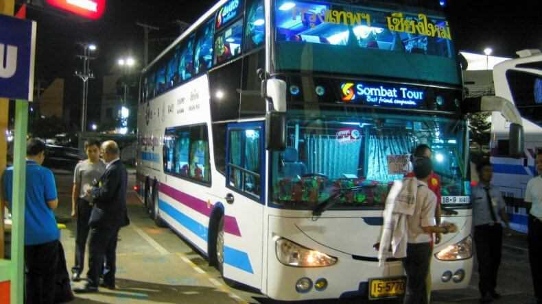 How to get from Bangkok to Chiang Mai by bus